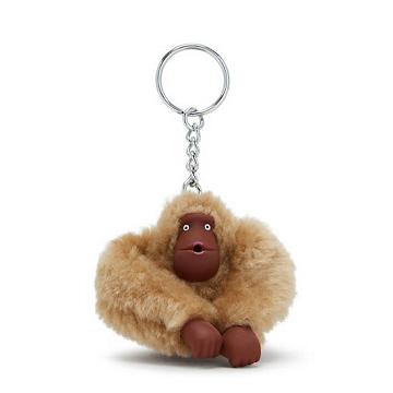 Accesorios Kipling Sven Small Monkey Keychain Beige | MX 2009JP